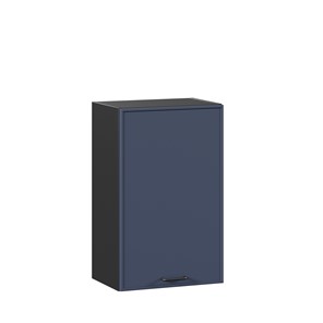 Кухонный навесной шкаф 450 Индиго ЛД 298.330.000.145, Чёрный/Тёмно-синий в Армавире