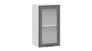 Кухонный шкаф Белладжио 1В4С (Белый, Софт графит) в Сочи