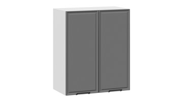 Кухонный шкаф Белладжио 1В6 (Белый, Софт графит) в Сочи