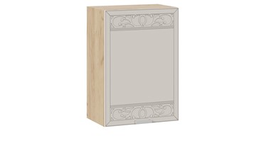 Навесной кухонный шкаф Долорес 1В5 (Дуб крафт золотой/Крем) в Армавире