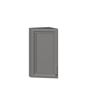 Кухонный навесной шкаф Джелатто окончание 350 ЛД 241.690.000.160, Черный/Оникс серый в Краснодаре