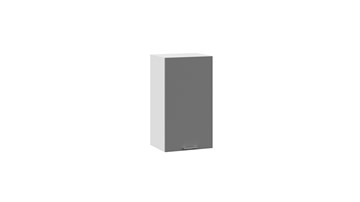 Шкаф настенный Габриэлла 1В4 (Белый/Титан) в Армавире