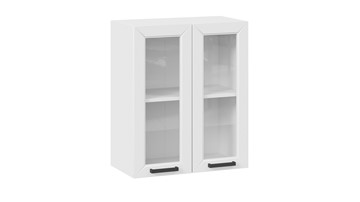 Навесной кухонный шкаф Лорас 1В6С (Белый/Холст белый) в Сочи
