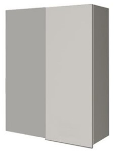 Настенный шкаф ВУП 960 Белое гладкое Ламарти/Антрацит в Сочи