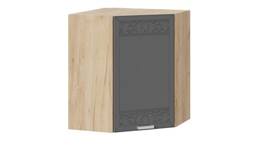 Кухонный угловой шкаф Долорес 1В6У (Дуб крафт золотой/Титан) в Сочи