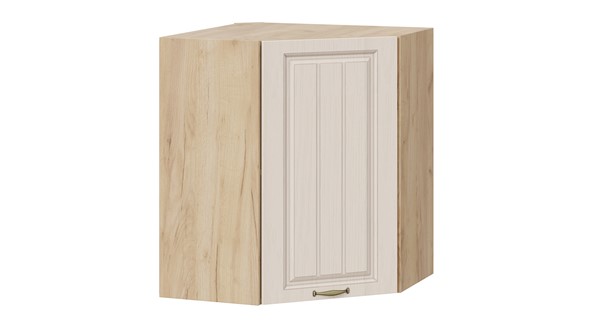 Угловой кухонный шкаф Лина 1В6У (Дуб Крафт Золотой/Крем) в Сочи - изображение