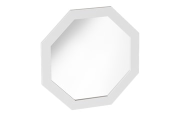 Зеркало Калгари Дуб натуральный светлый/Белый матовый в Сочи