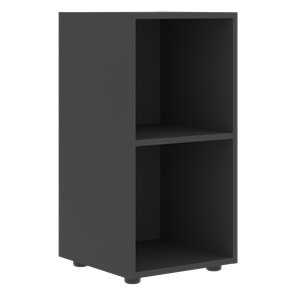 Низкий шкаф колонна FORTA Черный Графит FLC 40 (399х404х801) в Краснодаре
