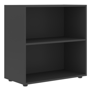 Низкий шкаф широкий FORTA Черный Графит FLC 80 (798х404х801) в Армавире