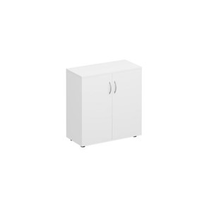 Шкаф для документов низкий закрытый Комфорт КФ, белый премиум (80x38x84 К.309 БП в Армавире