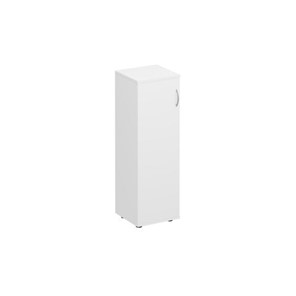 Шкаф для документов средний узкий закрытый Комфорт КФ, белый премиум (40x38x123) К.359 БП в Сочи