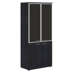 Шкаф с глухими низкими дверьми и топом XTEN Дуб Юкон XHC 85.7  (850х410х1930) в Краснодаре