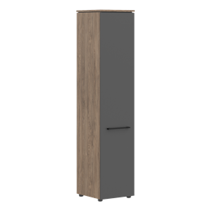 Колонна с  глухой дверью высокая MORRIS TREND Антрацит/Кария Пальмира MHC 42.1 (429х423х1956) в Краснодаре