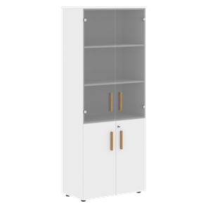 Шкаф комбинированный FORTA Белый FHC 80.2(Z) (798х404х1965) в Сочи