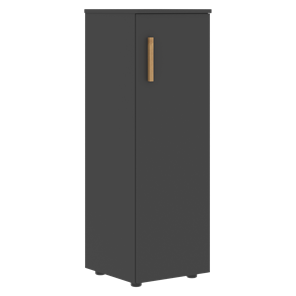 Средний шкаф колонна с правой дверью FORTA Черный Графит  FMC 40.1 (R) (399х404х801) в Армавире