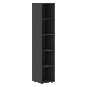Шкаф колонна высокий FORTA Черный Графит FHC 40 (399х404х1965) в Сочи