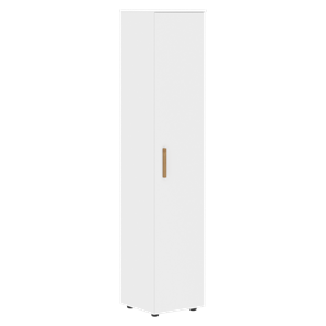 Шкаф колонна высокий с глухой дверью FORTA Белый FHC 40.1 (L/R) (399х404х1965) в Новороссийске
