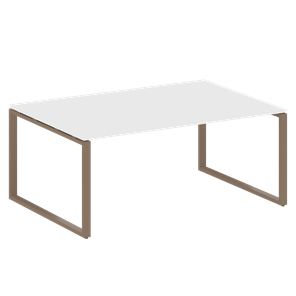 Стол для совещаний БО.ПРГ-1.5 (Мокко/Белый) в Краснодаре