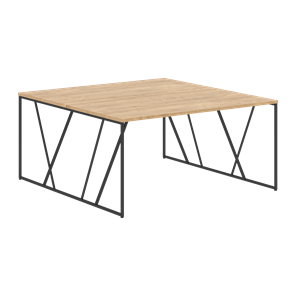 Двойной стол LOFTIS Дуб Бофорд  LWST 1516 (1560х1606х750) в Краснодаре