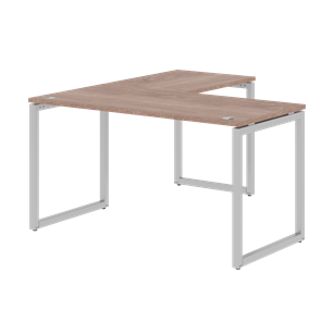 Письменный стол угловой правый XTEN-Q Дуб-сонома- серебро XQCT 1415 (R) (1400х1500х750) в Сочи