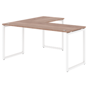 Письменный стол угловой правый XTEN-Q Дуб-сонома-белый XQCT 1615 (R) (1600х1500х750) в Новороссийске