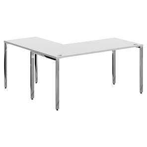 Письменный угловой  стол для персонала правый XTEN GLOSS  Белый XGCT 1615.1 (R) (1600х1500х750) в Сочи