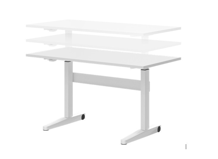 Подъемный пневматический  стол XTEN-UP Белый XTWAB 127 (1160х700х735-1140) в Сочи - изображение 2
