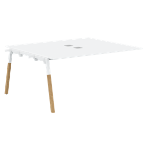 Переговорный стол FORTA Белый-Белый-Бук FIWST 1513 (1580х1346х733) в Армавире