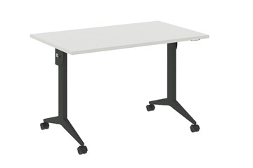 Складной мобильный стол X.M-2.7, Металл антрацит/Белый бриллиант в Армавире