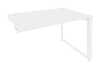 Стол приставной O.MO-SPR-2.8 Белый/Белый бриллиант в Армавире