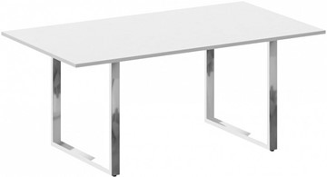Конференц-стол Metal system direct БО.ПРГ-180 Белый в Краснодаре