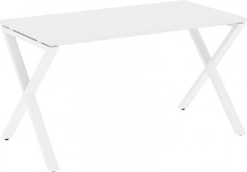 Письменный стол Loft VR.L-SRX-4.7, Белый Бриллиант/Белый металл в Краснодаре