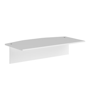 Приставка к столу полукрулая XTEN Белый  XET 169-1 (1600х867х25) в Армавире