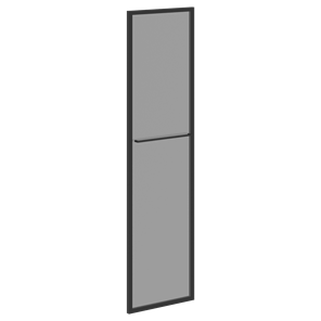Дверь стеклянная в рамке левая LOFTIS Дуб Бофорд LMRG 40 L (790х20х1470) в Краснодаре