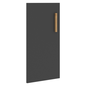 Низкая дверь для шкафа левая FORTA Черный ГрафитFLD 40-1(L) (396х18х766) в Краснодаре