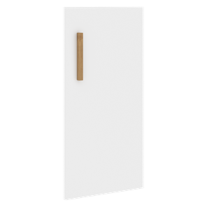 Дверь для шкафа низкая правая FORTA Белый FLD 40-1(R) (396х18х766) в Краснодаре