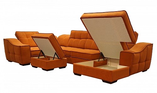 Угловой диван N-11-M (П1+ПС+УС+Д2+Д5+П1) в Армавире - изображение 2