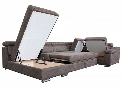 Угловой диван N-0-M П (П1+ПС+УС+Д2+Д5+П2) в Армавире - изображение 2