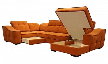 Угловой диван N-11-M (П1+ПС+УС+Д2+Д5+П1) в Армавире - предосмотр 1