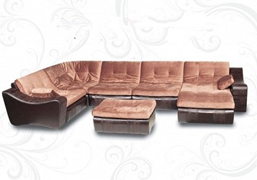 П-образный диван Плимут-Лувр 410х230х175 в Краснодаре - предосмотр 1