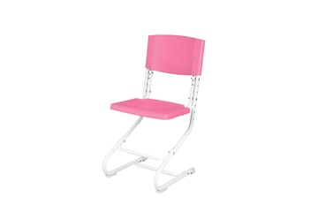Регулируемый детский стул СУТ.01 Пластик (рост от 130 см), Розовый в Краснодаре
