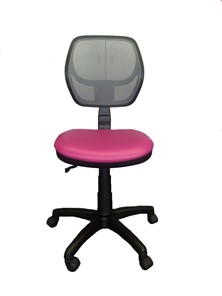 Детское вращающееся кресло LB-C 05, цвет розовый в Сочи