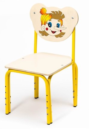 Детский растущий стул Буратино (Кузя-БР(1-3)БЖ) в Новороссийске - изображение