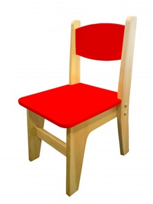 Детский стул Вуди красный (H 300) в Армавире