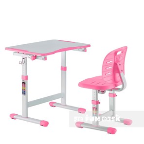 Растущая парта + стул Omino Pink в Сочи