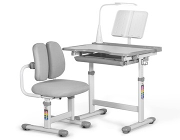 Комплект из растущего стола и кресла Mealux EVO BD-23 Grey в Армавире