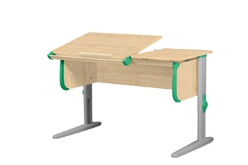Детский стол-трансформер 1/75-40 (СУТ.25) Бежевый/Серый/Зеленый в Сочи