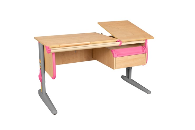 Растущий стол 1/75-40 (СУТ.25) + Tumba 1 Бежевый/Розовый/Ниагара в Сочи - изображение 2