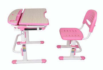 Растущий стол и стул Sorriso Pink в Сочи