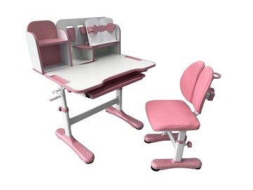 Растущая парта + стул Vivo Pink FUNDESK в Сочи - предосмотр 4